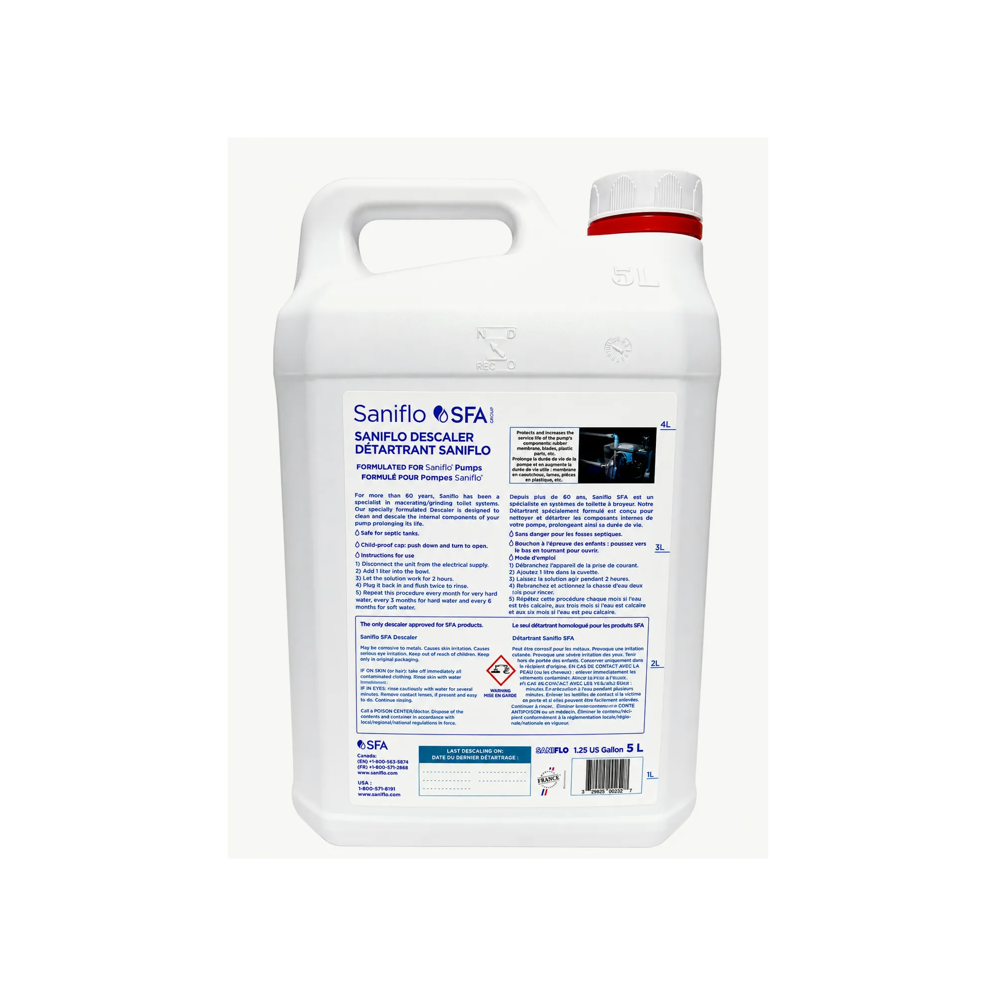 Descaler (Case of 2x 5L bottles)